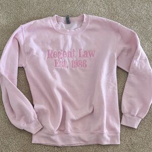 Pink Regent Law Sweatshirt